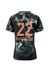 Bayern Munich Raphael Guerreiro #22 Fotballdrakt Borte Klær Dame 2024-25 Korte ermer